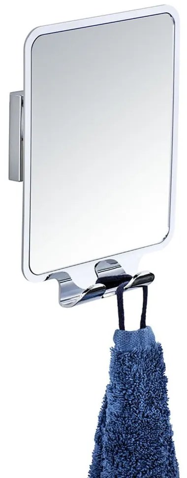 Lustro z 2 haczykami z przyssawką Wenko Vacuum-Loc, do 33 kg
