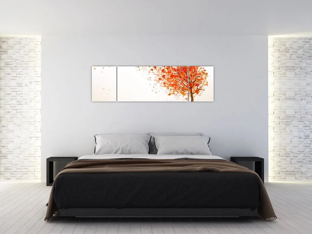 Obraz - Drzewo na wietrze (170x50 cm)