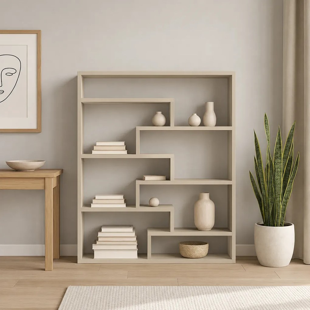 Kaszmirowy designerski regał stojący lub wiszący E0-Z69