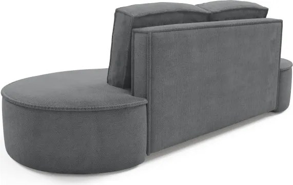 Sofa MOLLY z funkcja spania i pojemnikiem SZARY CURIO 97