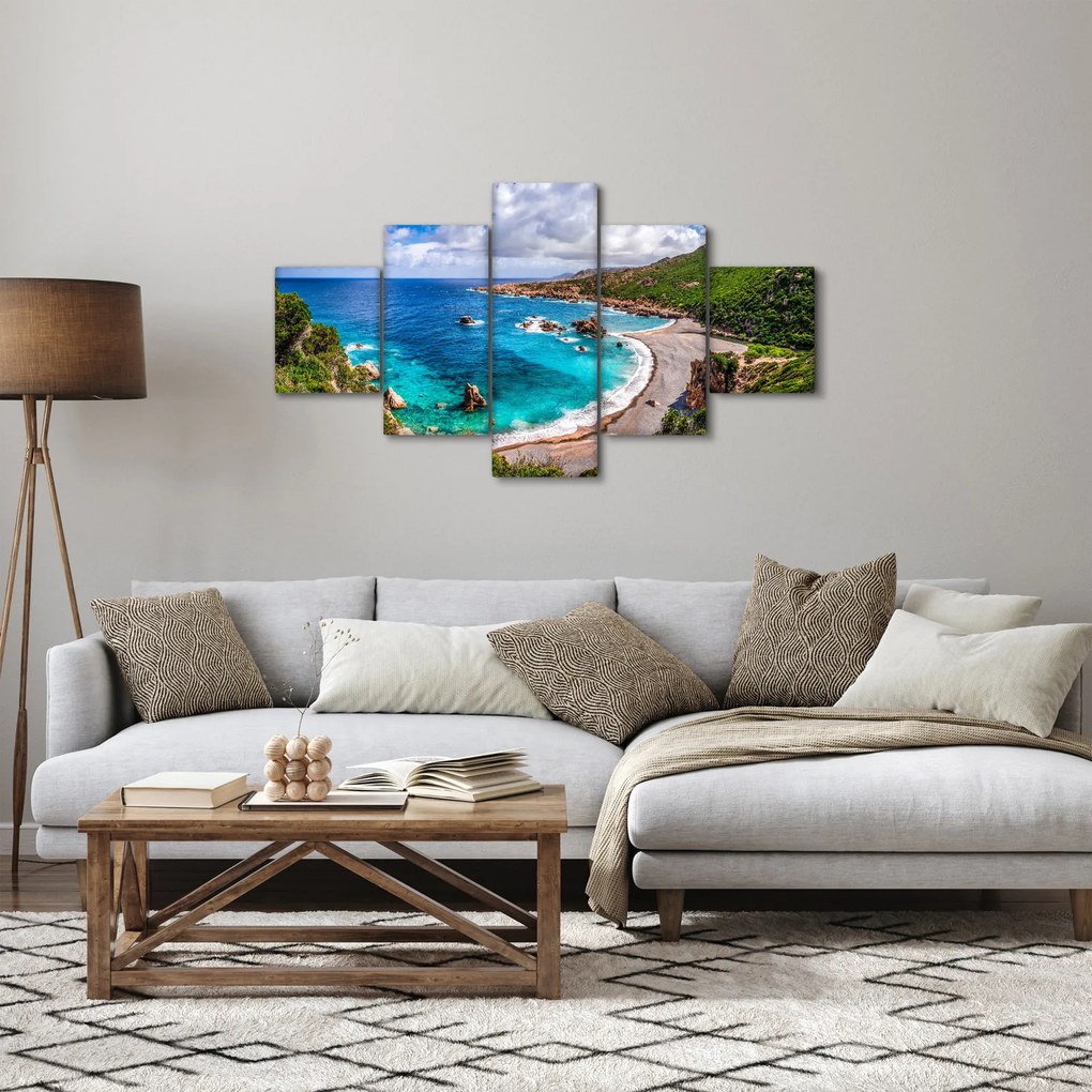 Obraz - Sardynia (125x70 cm)