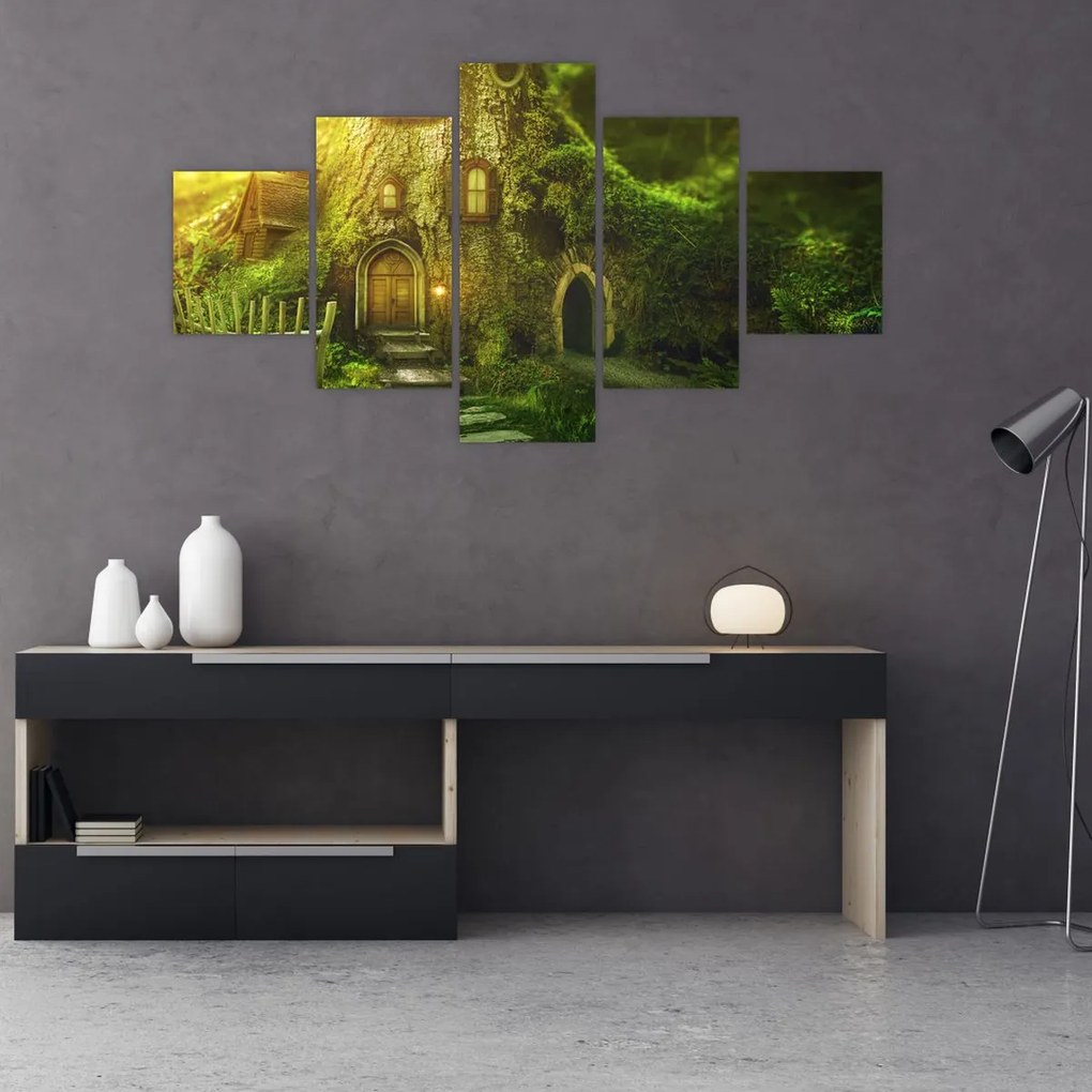 Obraz - Bajkowy las (125x70 cm)