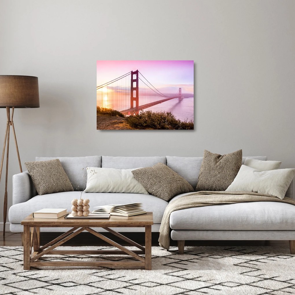 Obraz na szkle - San Francisco (70x50 cm)