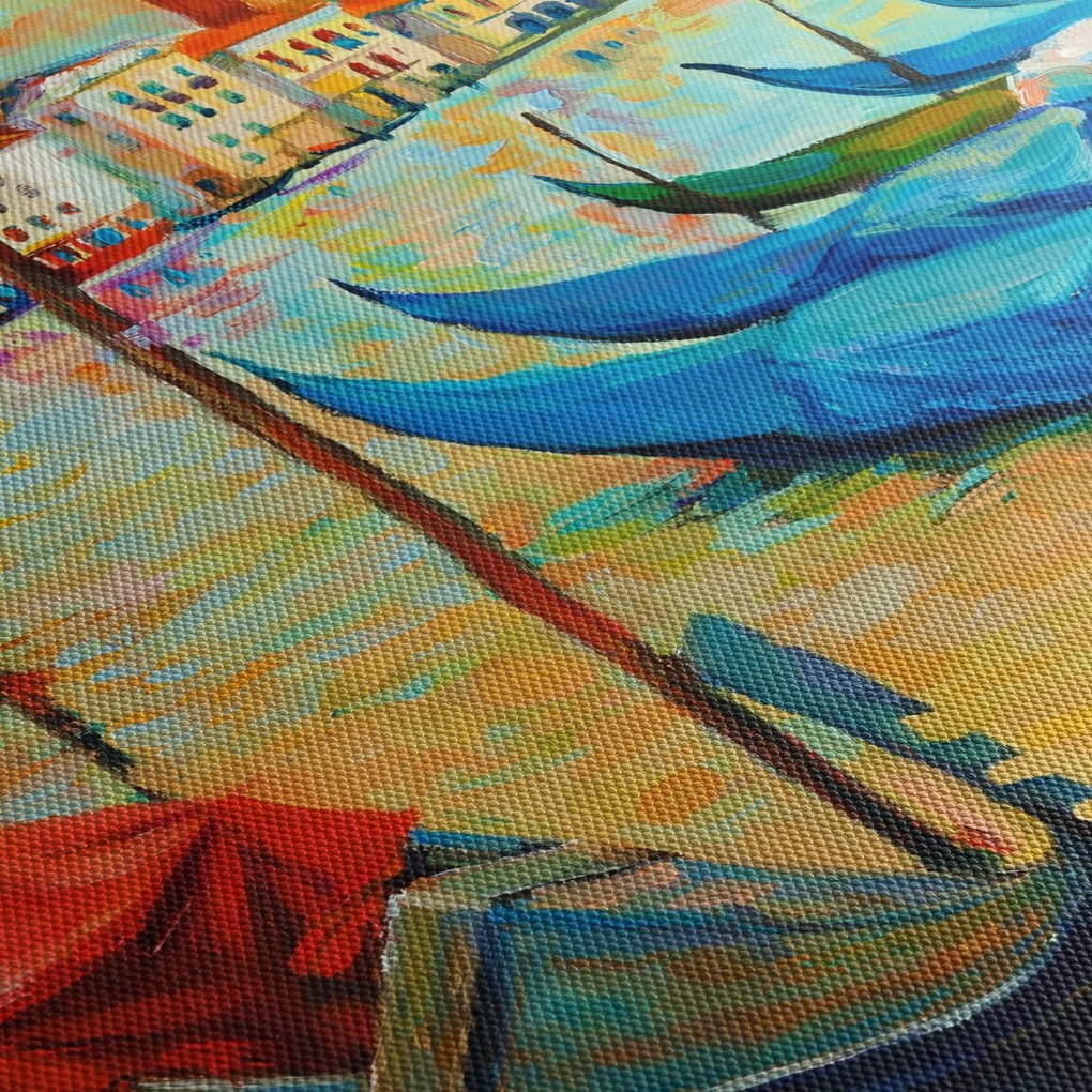 Obraz - Port w Wenecji (125x70 cm)