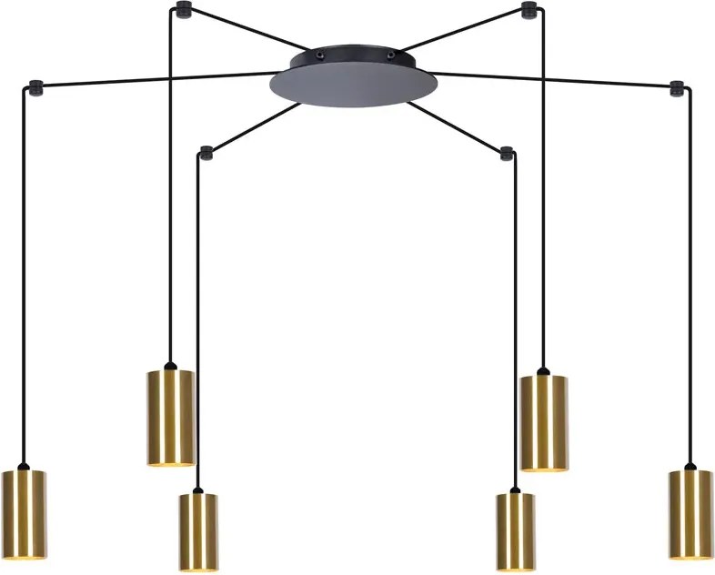 Nowoczesna lampa wisząca pająk - S786 K9-M00