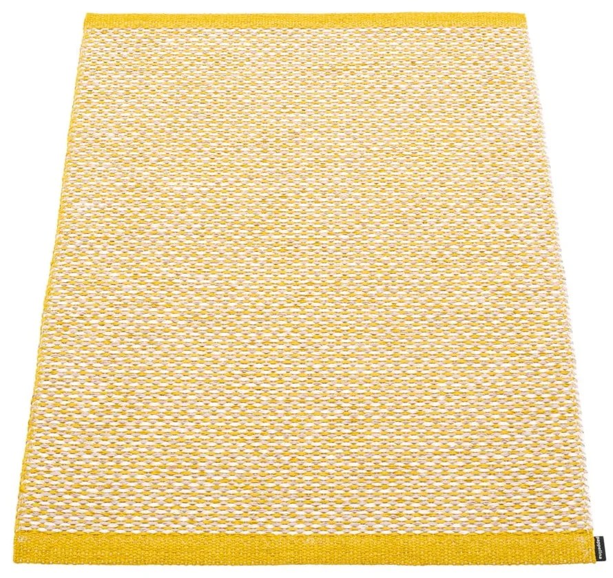 Musztardowy dywan odpowiedni na zewnątrz 60x85 cm Effi Mustard – Pappelina