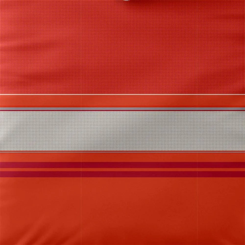 PrzytulneMieszkanie.pl PrzytulneMieszkanie.pl Pościel z bawełny renforcé TABITA czerwone Rozmiar pościeli: 2 szt 80 x 80 cm | 200 x 220 cm