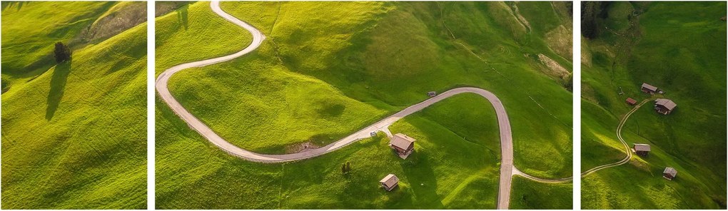 Obraz - Plateau Meadow (170x50 cm)