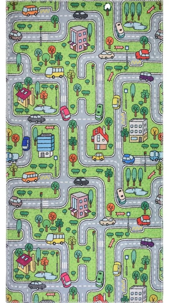 Zielony dywan dziecięcy 100x160 cm Green Neighborhood – Vitaus