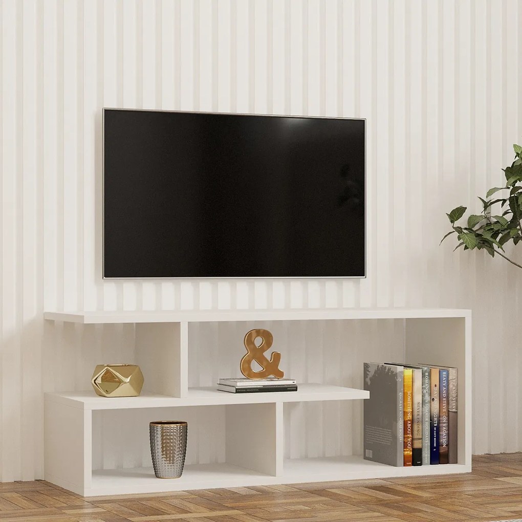 Stolik pod telewizor Cafu White