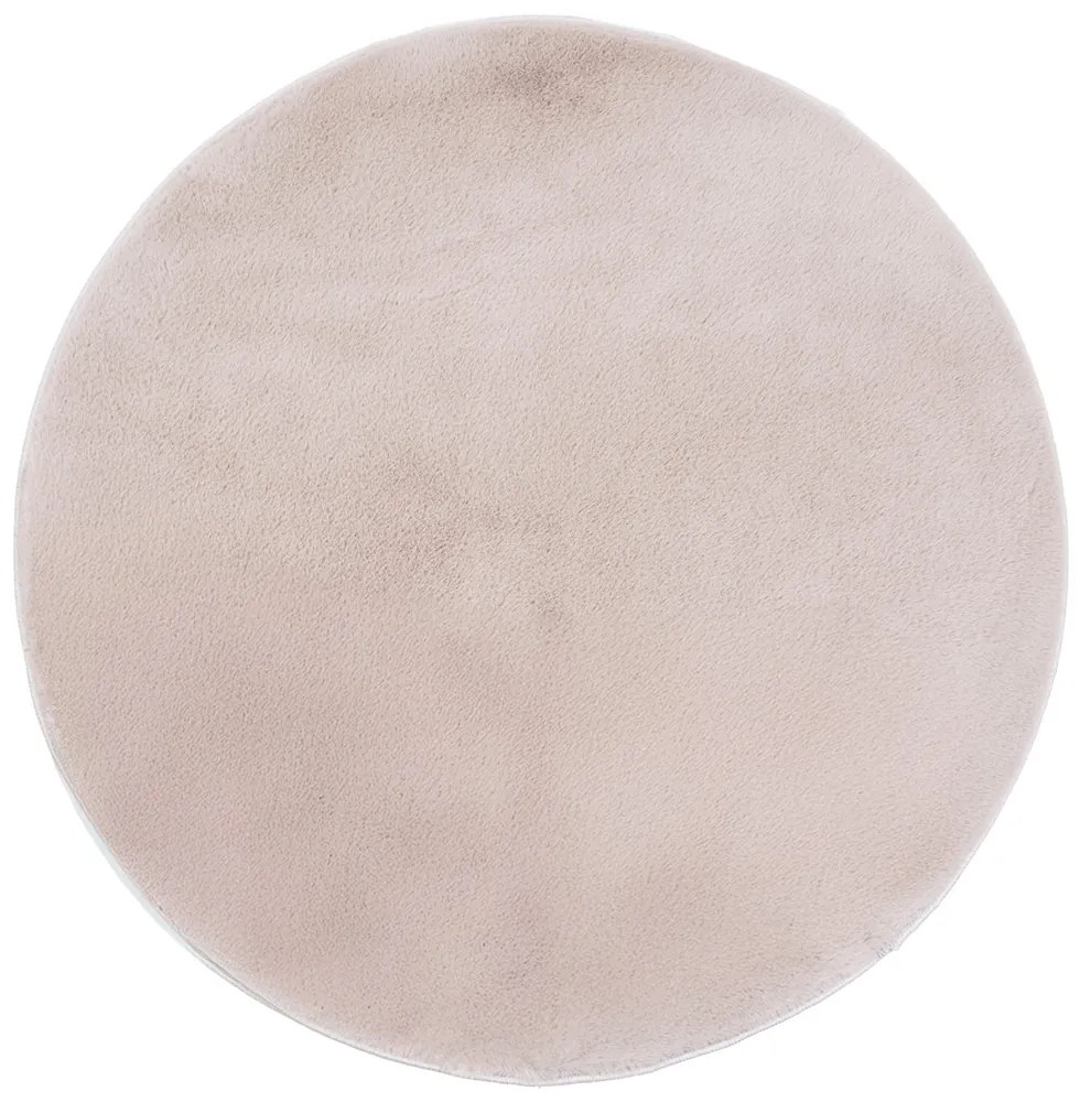 Dywan Rabby BEŻOWY - KOŁO 100x100 Koło