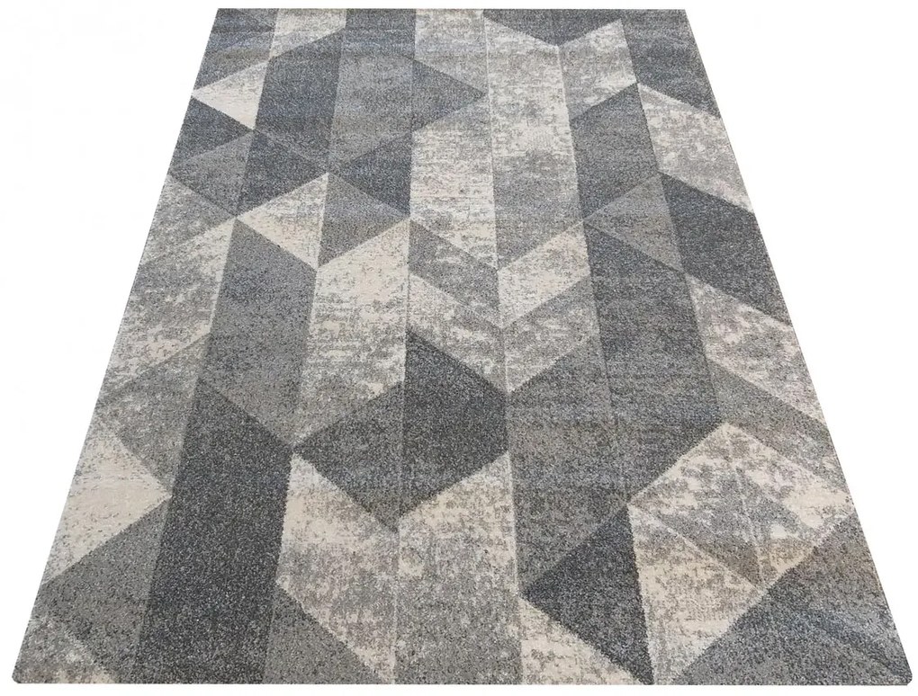 Szary dywan w geometryczne wzory C1-C42