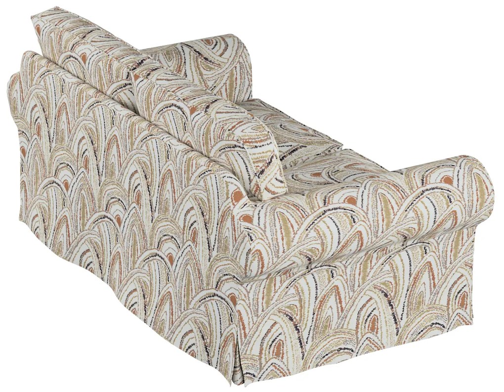 Pokrowiec na sofę Ektorp 2-osobową, rozkładaną, model do 2012