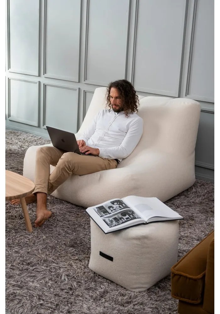 Niebieski worek do siedzenia Sofa Tube – SLOWDOWN
