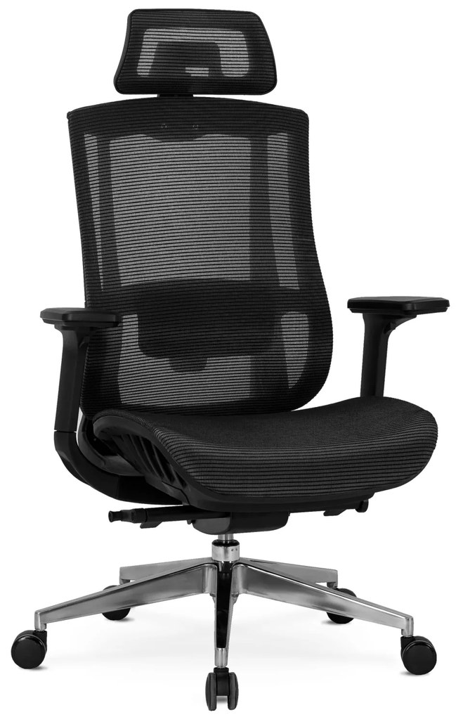 Fotel Biurowy Ergonomiczny Obrotowy DYLAN Czarny