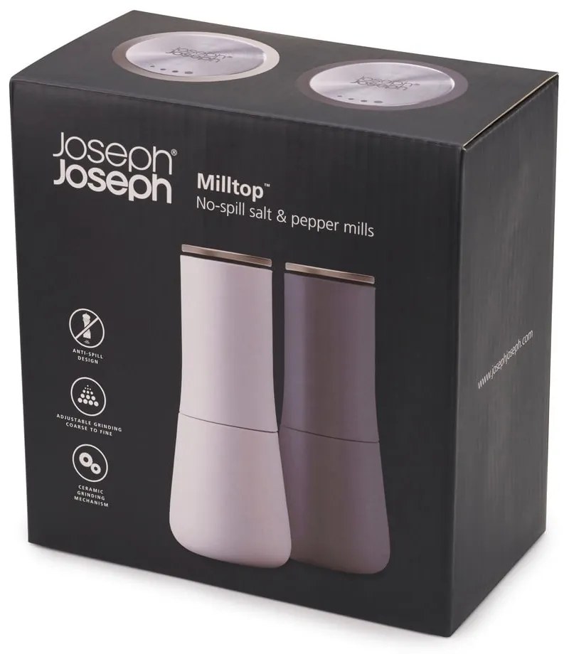 Komplet 2 młynków do pieprzu i soli Joseph Joseph Milltop