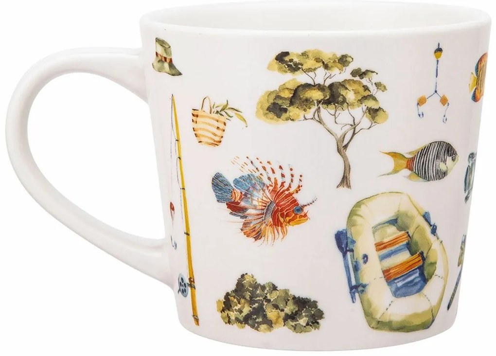 Altom Kubek porcelanowy Rybak, 400 ml