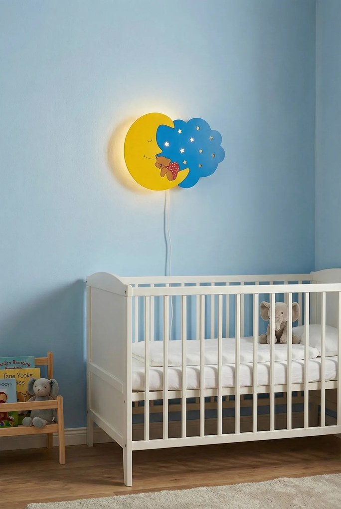 Kinkiet dziecięcy księżyc - S208 W6-N04