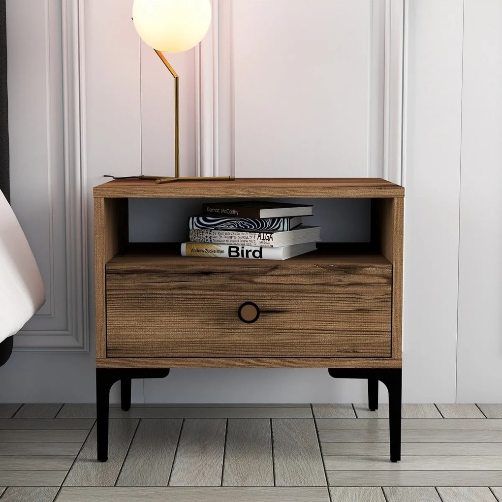 Stolik nocny Lisbon Walnut
