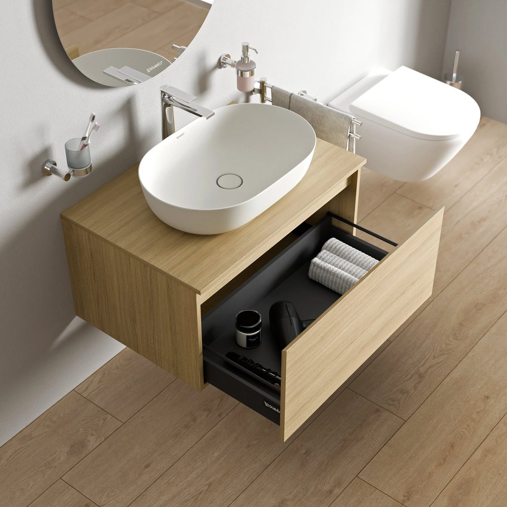 Duravit Vellora Konsolenwaschtischunterbau 80 cm