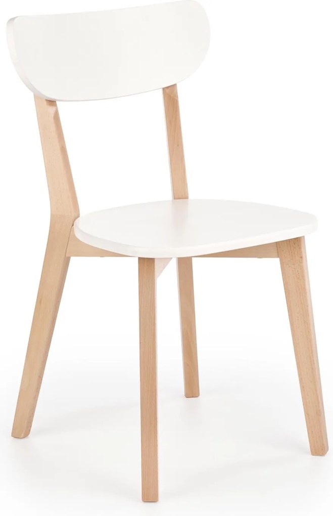 Skandynawskie krzesło bez podłokietników Buggi Halmar