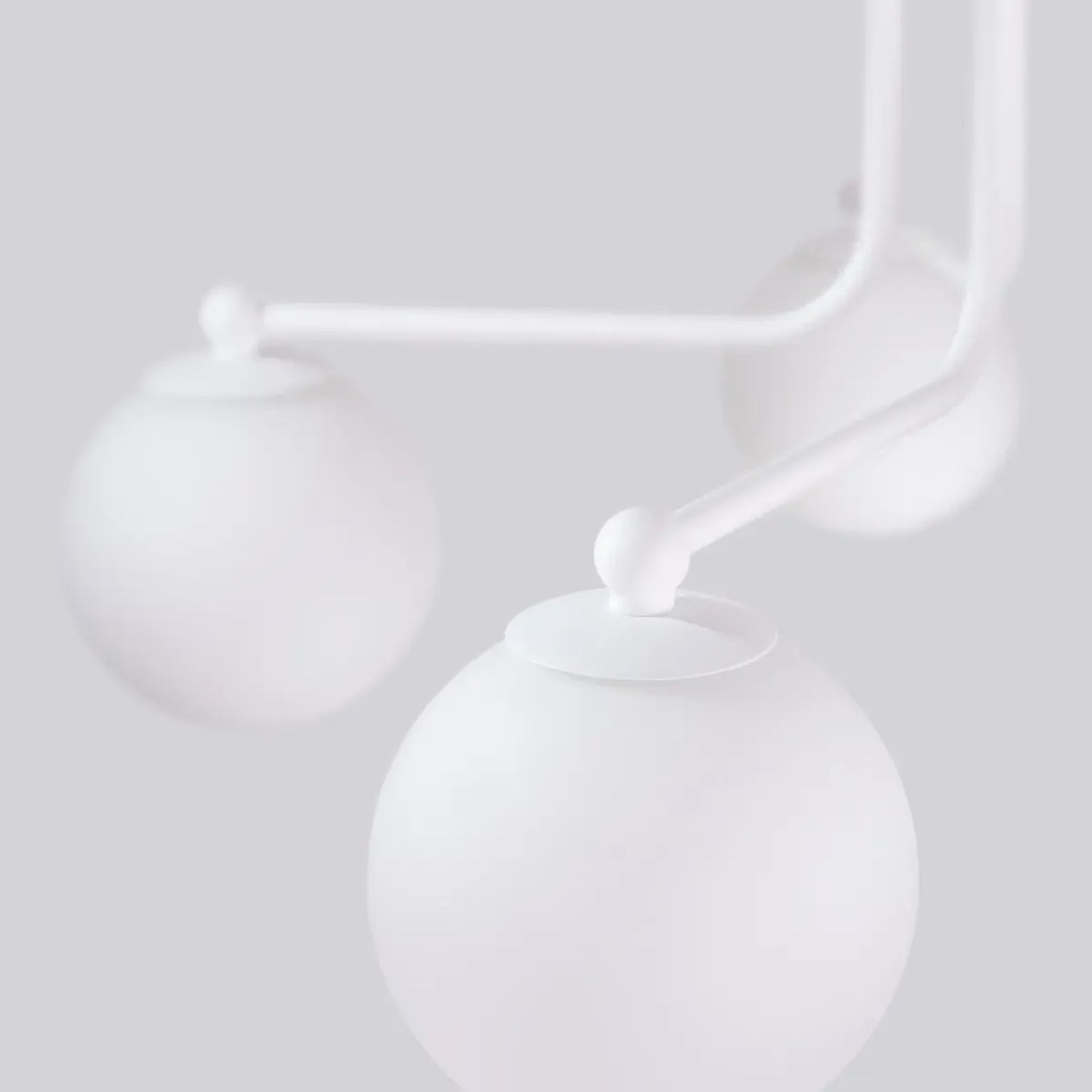 Żyrandol ASTRAL 5 biały SOLLUX  LIGHTING