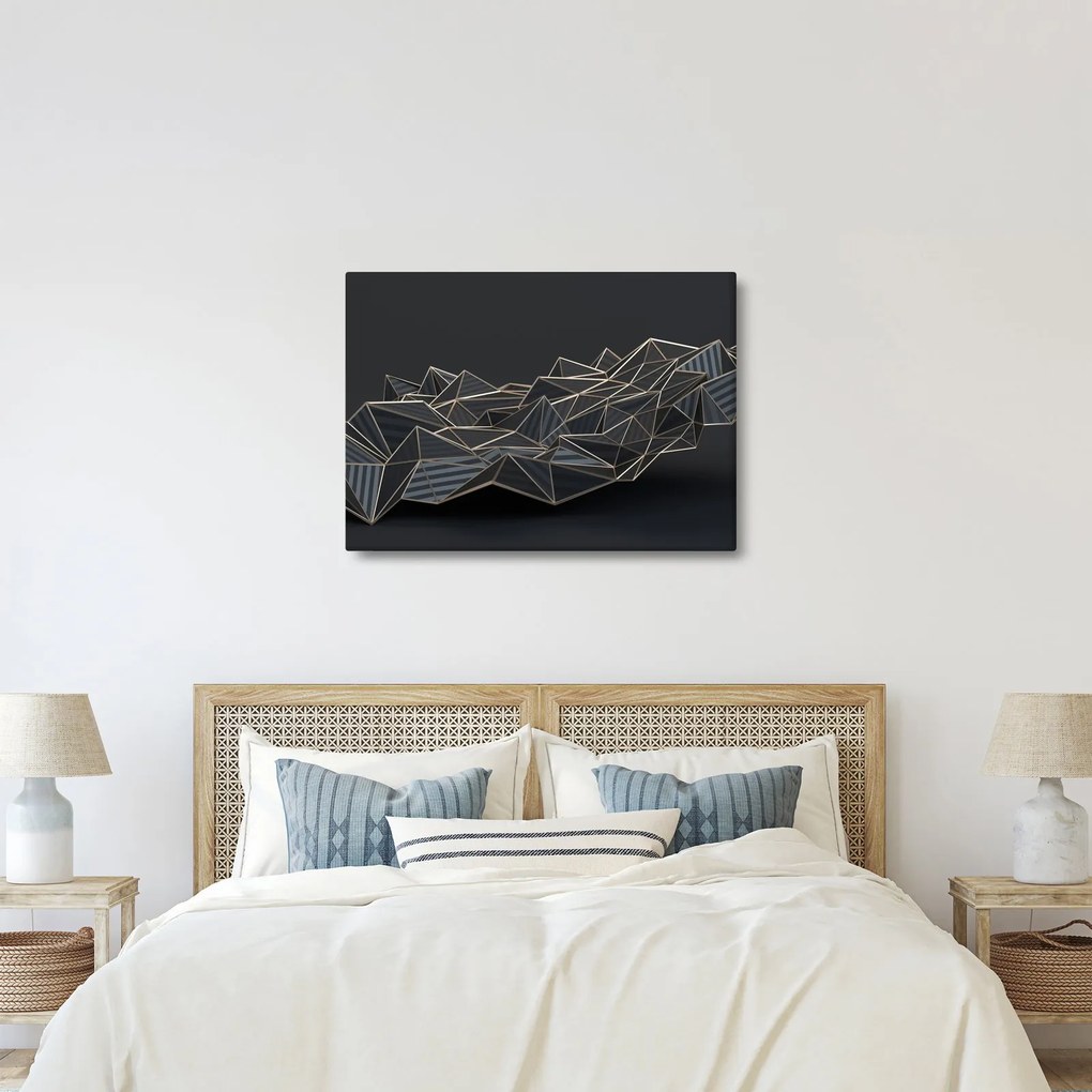 Obraz abstrakcji (70x50 cm)