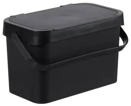 SmartStore Plastikowy kosz na odpady organiczneCollect, czarny, 5 l