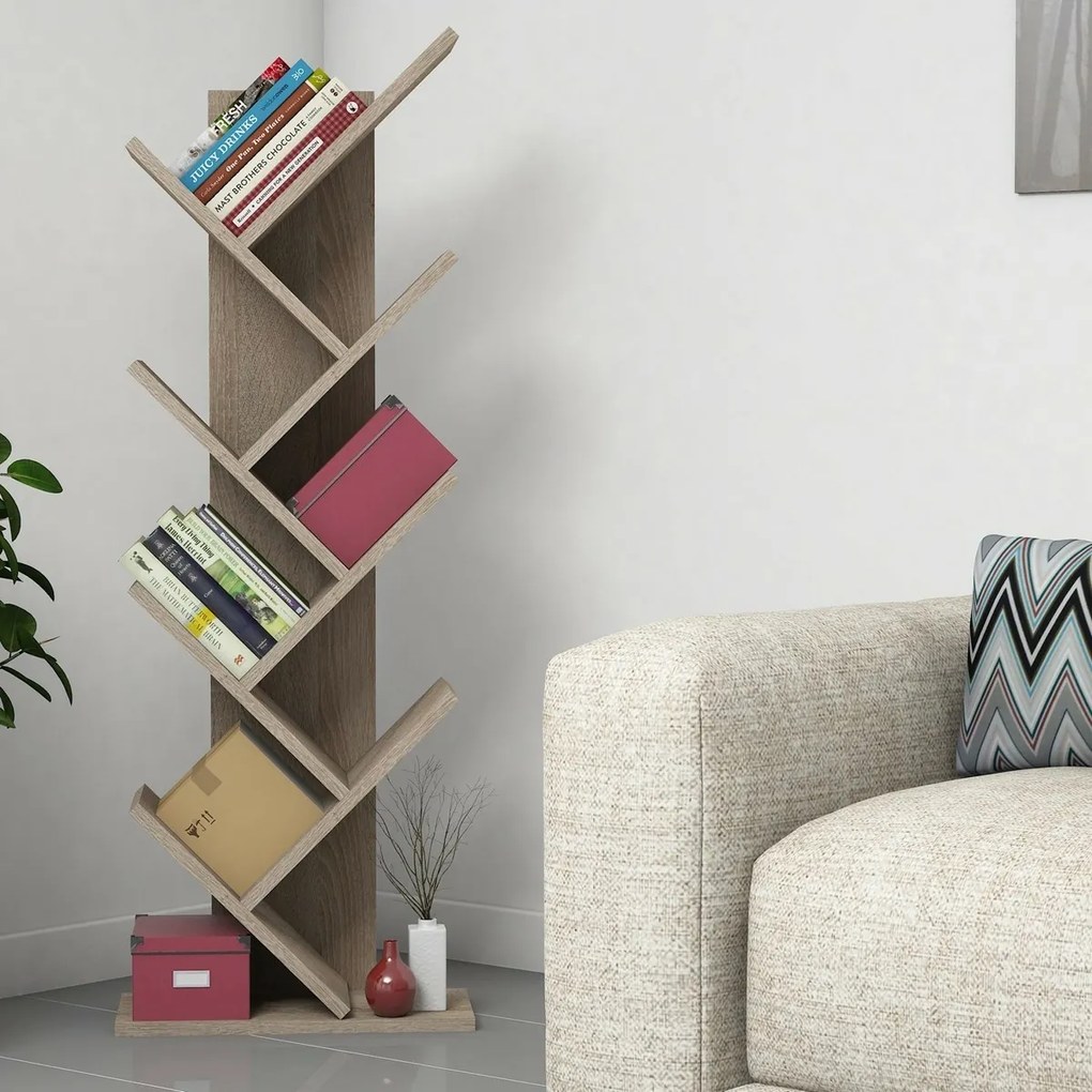 Biblioteczka Hitit Walnut