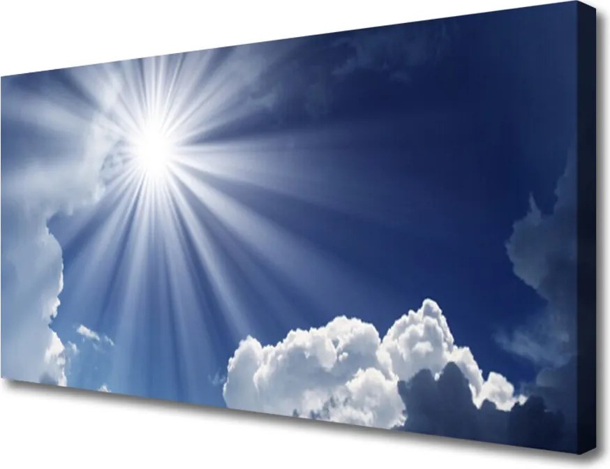 Obraz na płótnie Złota Godzina nad Krajobrazem