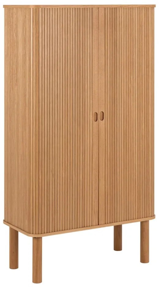 Szafka w dekorze dębu z drzwiami przesuwnymi 80x145 cm Langley – Actona