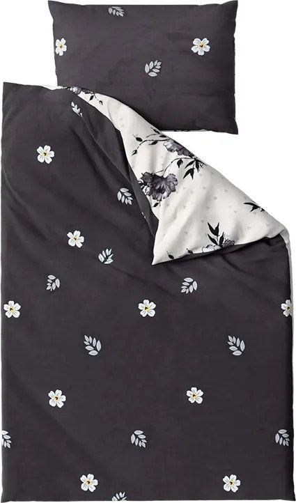 PrzytulneMieszkanie.pl PrzytulneMieszkanie.pl Dwustronna pościel DUO SENSE MONARIA wzorzysta + poszewka na poduszkę 40x50 cm GRATIS Rozmiar pościeli: 70 x 90 cm | 140 x 200 cm