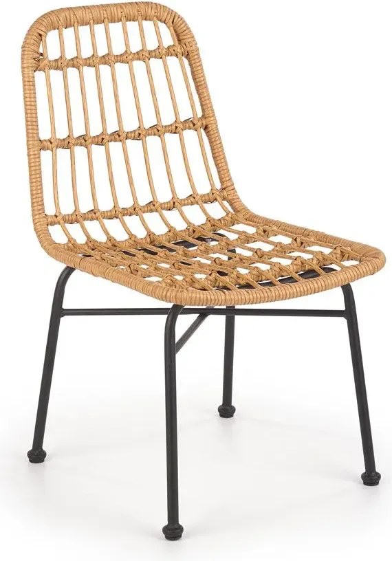 Rattanowe krzesło ogrodowe boho C6-M95