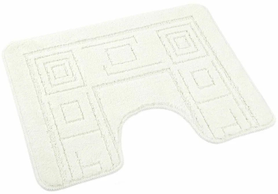 Kvalitex Dywanik toaletny Ornament kremowy, 60 x50 cm