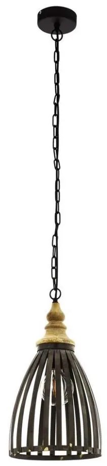 Eglo 49786 - Żyrandol na łańcuchu OLDCASTLE 1xE27/60W/230V