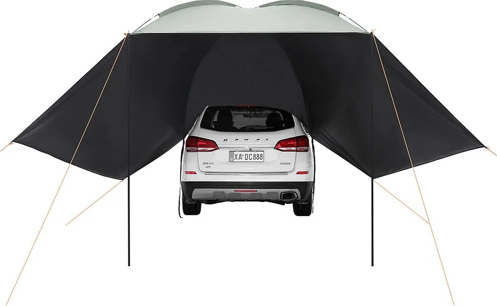 Vehicle Awning SucceBuy, Shade Cover 305 x 213 cm, PU3000mm UV50+, dla Samochodów Ciężarowych, SUV-ów, Furgonetek, Kamperów