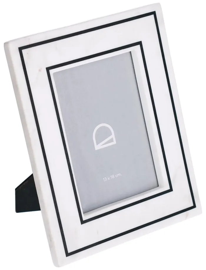 Biała kamienna ramka stojąca 20x25 cm Vittoria – Kave Home