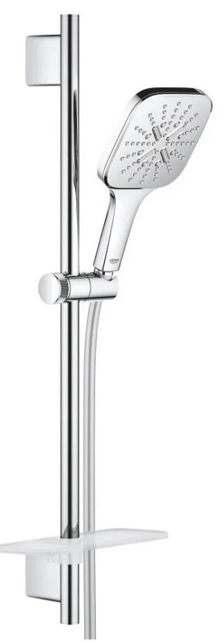 GROHE 26584000 - Zestaw prysznicowy RAINSHOWER SMARTACTIVE 130 CUBE 600 mm chrom