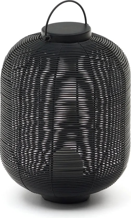 Czarna lampa stołowa LED ze ściemniaczem (wysokość 37 cm) Saranella – Kave Home