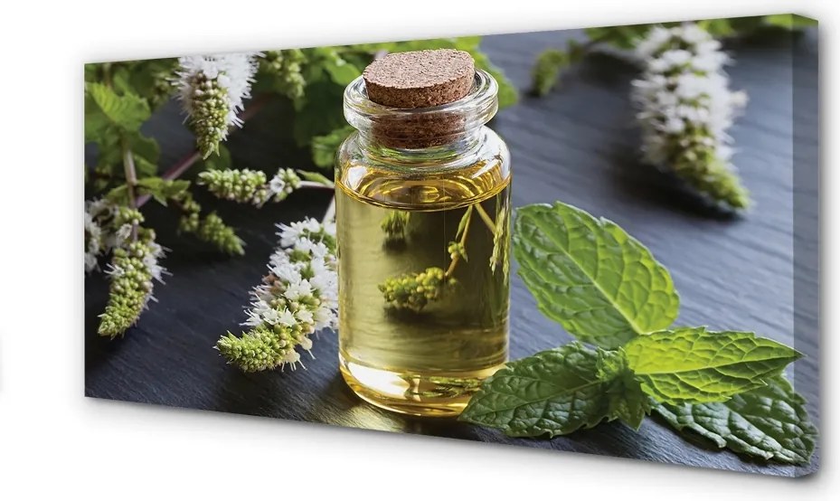 Zdjęcie na płótnie Orzeźwiająca Herbata Miętowa