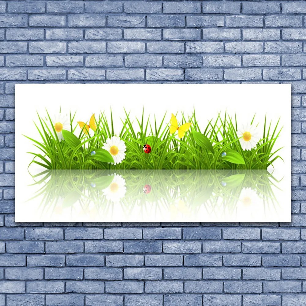 Obraz canvas na ścianę Zielona Świeżość Trawy