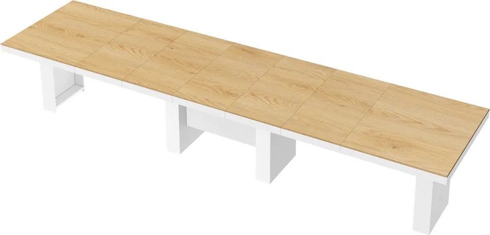 Stół rozkładany do 400 cm Largo Hubertus dąb