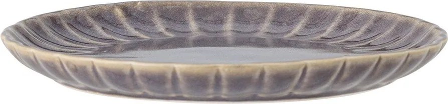 Ciemnofioletowy kamionkowy talerz deserowy ø 20 cm Latina – Bloomingville