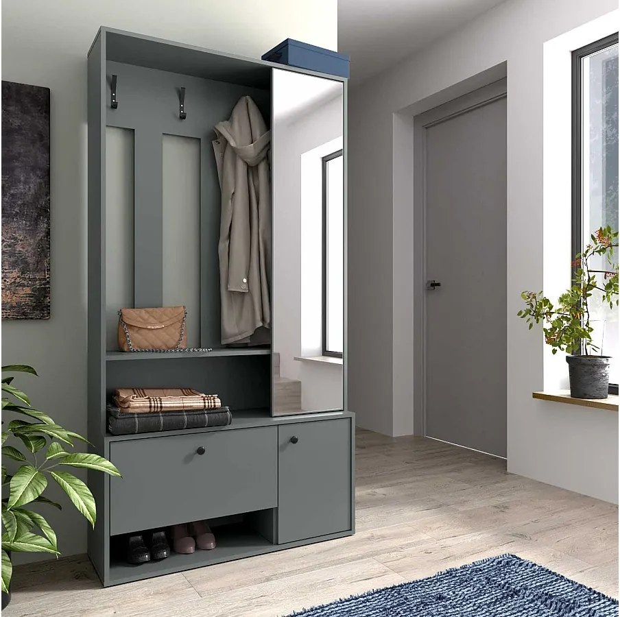 MINIO go for it, Garderoba PORTO w kolorze green stone