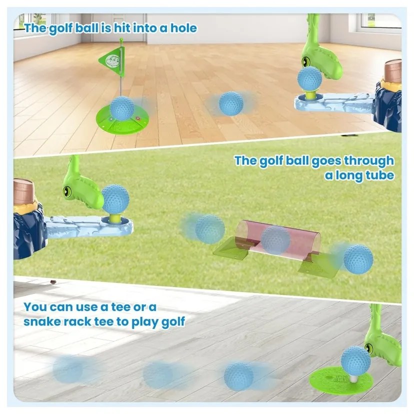 Woopie gra zręcznościowa mini golf snake golf