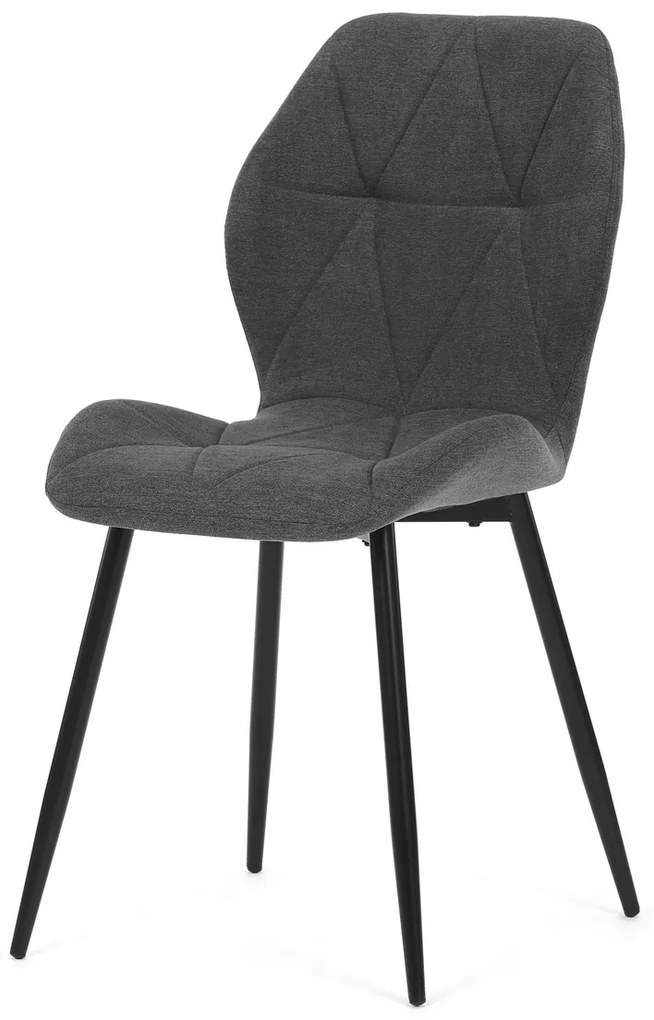 Zestaw krzeseł do jadalni CT-285 GREY2, 4 szt.