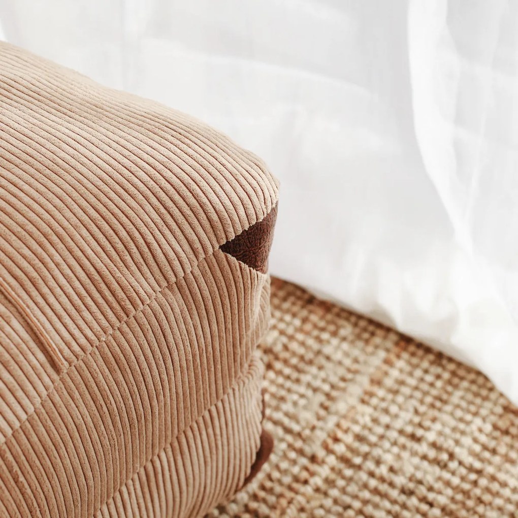 Fotel Fold Kadife Camel
