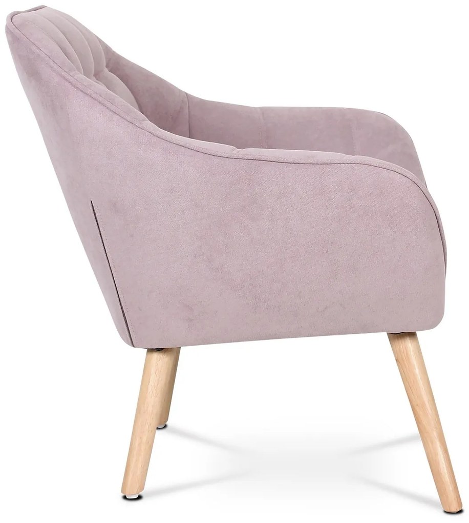 Fotel PINK2, różowy