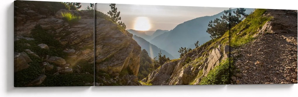 Obraz - Góra Olimp (170x50 cm)