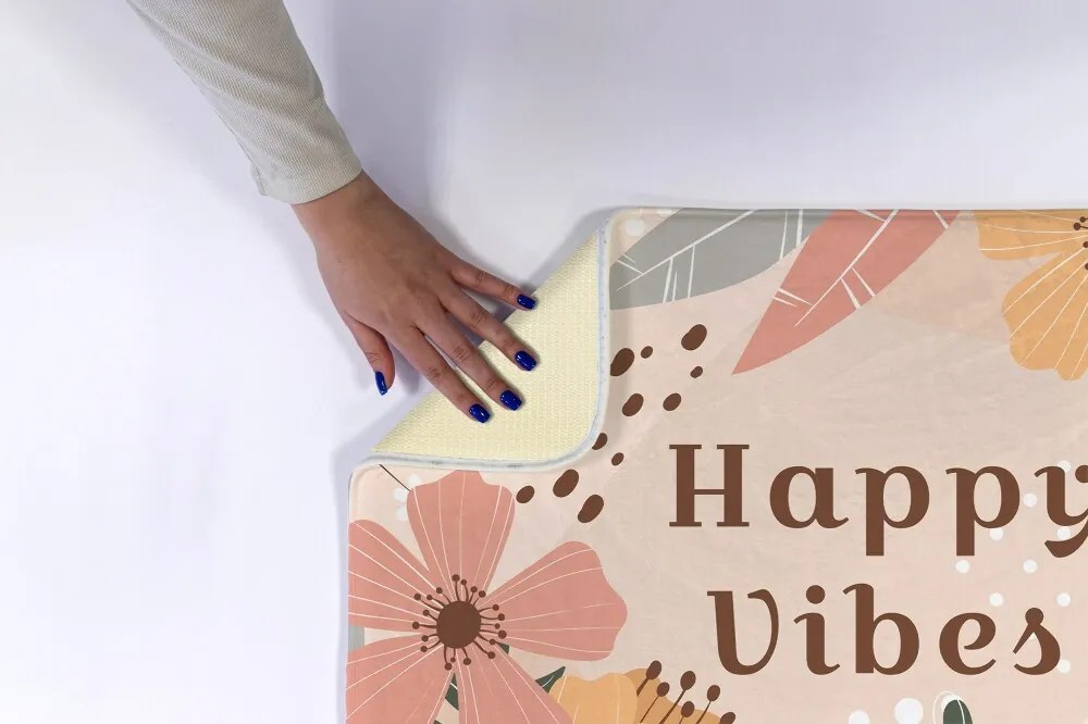 Dywanik łazienkowy Dywanik łazienkowy Wzór kwiatowy